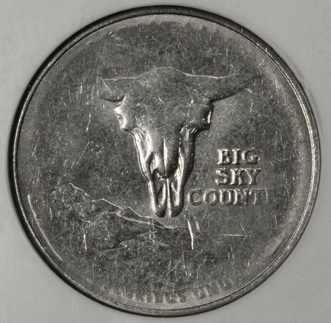2007 NGC Uncirculated Die Adjustment Strike Montana Quarter Mint Error Rare Date Cover