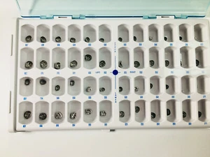 Dental Kid Primary Molar Crown Stainless Steel Pediatric Preformed Crowns 48Size - Picture 1 of 13