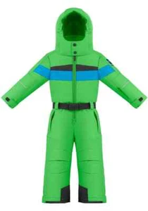 POIVRE BLANC Boys ski overall jumpsuit multico fizz green 2Y 92cm - Picture 1 of 12