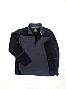 Kuhl Womens Sz L Black/Gray 1/4 Zipper Neck EUC Pre-Owned - Picture 1 of 3