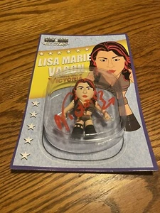 Victoria Lisa Marie Varon Autographed Wrestling Pint Size All Star - Picture 1 of 3