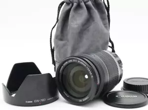 Canon EF-S 18-200mm f/3.5-5.6 IS Zoom Lens "READ" w/Hood,Case From Japan Y1872 - Picture 1 of 12