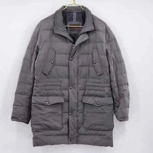 Chaqueta tampón para hombre Massimo Dutti plumas gris talla grande - Imagen 1 de 10