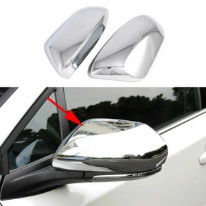 For Toyota Corolla 2019-2022 ABS Chrome Side Door Rearview Mirror Cover Trim Cap - Picture 1 of 7