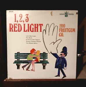 1910 FRUITGUM COMPANY - 1, 2, 3 RED LIGHT - BUDDAH RECORDS VINTAGE LP - (VG+/G+) - Picture 1 of 1