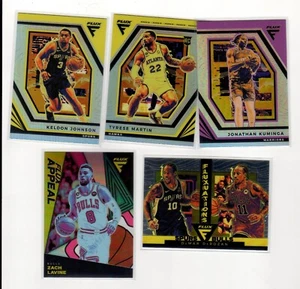 2022-23 Panini Flux - Lote de 5 - Fundente e insertos de plata - Kuminga, Keldon Johnson - Imagen 1 de 11