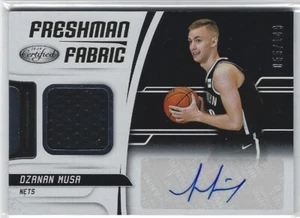 2018-19 CERTIFIED DZANAN MUSA AUTO PLAYER-WORN RC #FFS-DM BROOKLYN NETS 055/149 - Picture 1 of 2