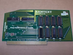 RAMTEXT Card For Apple IIE - Picture 1 of 2