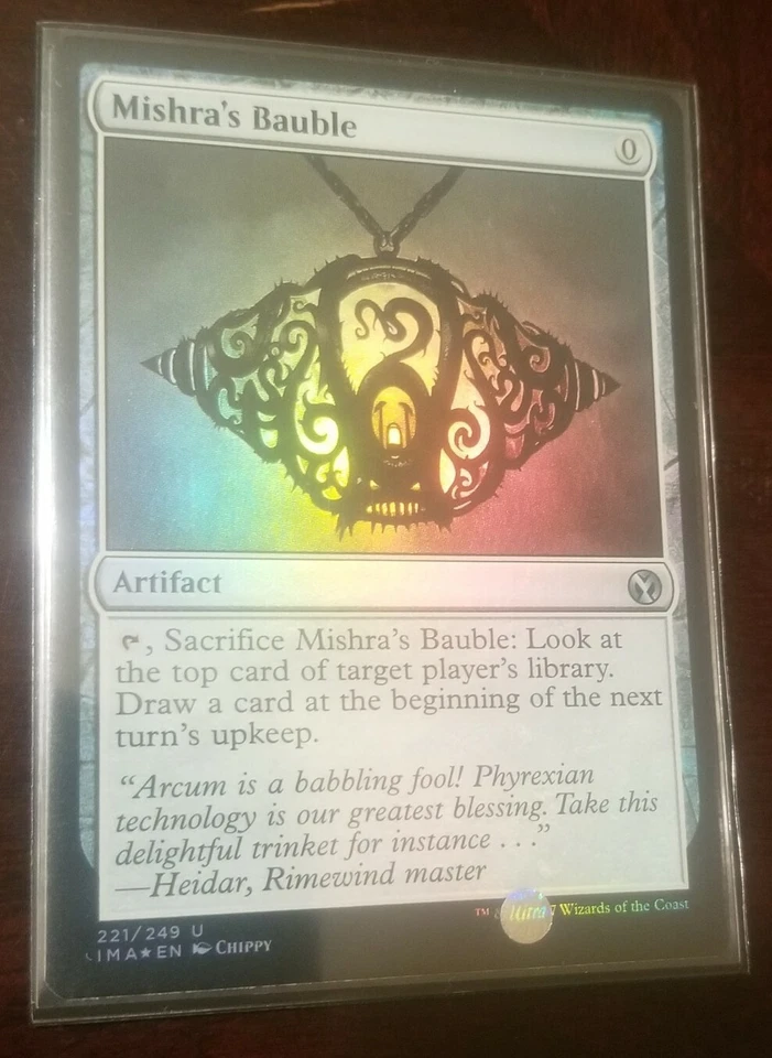 MTG Mishra's Bauble FOIL Iconic Masters MT/NM *never played* - Image 1 of 1