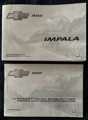 Chevrolet Impala 2010, 10 manual del propietario libro del propietario Foto 1 de 2