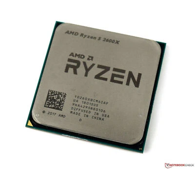 AMD Ryzen 5 2600X CPU R5 3.6 GHz Processors 6-cores Max Clock 4.2GHz AM4 95W - Image 1 of 3