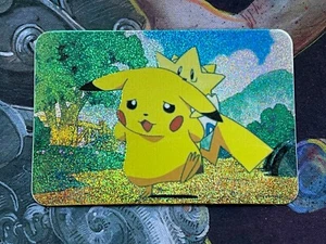 Pikachu und Togepi 1990er Vintage Holo Pokemon "Power" Vending Series Karte NM - Bild 1 von 2