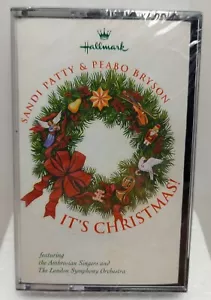 It’s Christmas Hallmark Sandi Patty and Peabo Bryson Cassette Tape 1996 - Picture 1 of 2