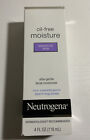 🆕 Neutrogena Oil-Free Moisture Facial Moisturizer Sensitive Skin 4 oz. NEW