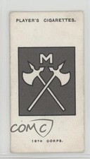 1925 Player's Army Corps & Divisional Signs 1914-18 Series 2 Tobacco 18th 0kb5