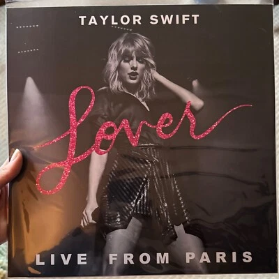 Taylor Lover Live from Paris Custom Vinyl Cover Sleeve LP READ DESCRIPTION Foto 1 de 3