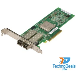 HP AJ764A QLOGIC QLE2562 DP 82Q 8GB PCI-E HB FC ADAPTER - Picture 1 of 2
