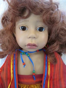 Alessandra Philip Heath Gotz World of Children 24" Vinyl Cloth Artist Doll  Read - Picture 1 of 12