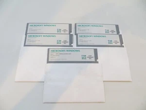 5.25" Floppy Disk MICROSOFT WINDOWS Graphical Environment Version 3.0 for DOS - Picture 1 of 6