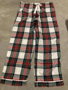 Victoria's Secret Woman's NWT Size XL Multi-Color Plaid Flannel Pajama Pants - Picture 1 of 9