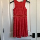 womens iris coral dress medium
