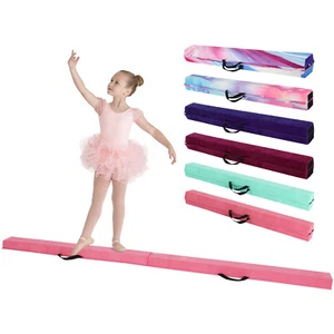 Viga de equilibrio plegable de 8 pies para niños 3-12, viga de gimnasia de piso - Imagen 1 de 7
