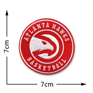 Parche bordado de baloncesto Atlanta Hawks NBA hierro/coser - Imagen 1 de 1