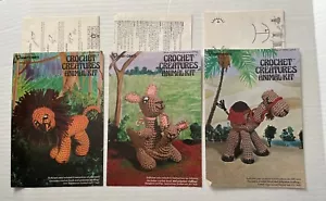Vogart Crafts Toys Crochet Creatures Animal Instructions Only - Picture 1 of 1