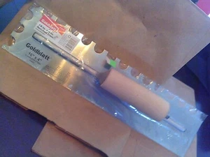 Goldblatt 16" x 4" Notched Trowel G02050 - Picture 1 of 3