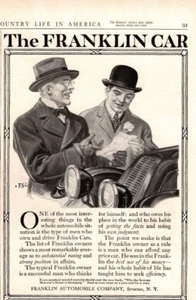 1916 Franklin -Original ad by F X Leyendecker from Country Life - Very Rare - Picture 1 of 1