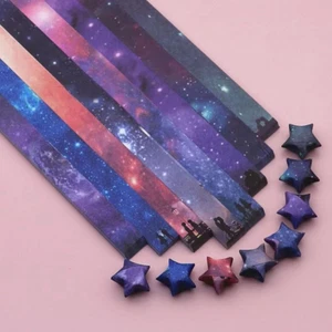 Star Origami Paper Star Paper Strip Sided Origami Stars Paper Lucky Star Decorat - Picture 1 of 4