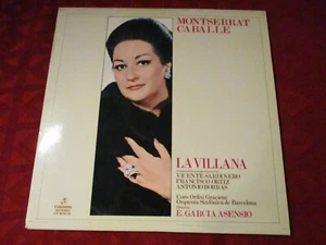 2LP MONTSERRAT CABALLE La Villana COLUMBIA STEREO CS 8618/9 SPA 1973 - Bild 1 von 3