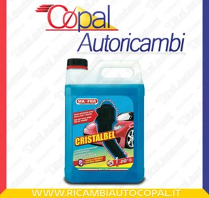 MAFRA CRISTALBEL 5lt LIQUIDO LAVAVETRO PRONTO ALL'' USO PER TERGICRISTALLI - Foto 1 di 1