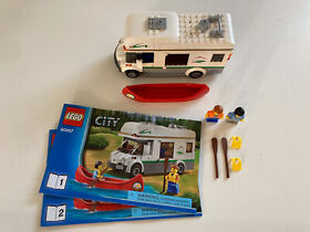 LEGO 60057 City Camper 100% Complete with Instructions No Box