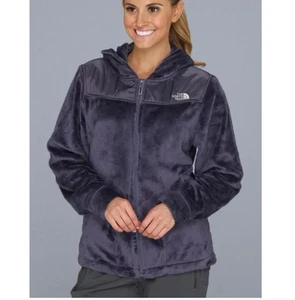 The North Face oso Hoodie navy blau Teddyfleece Jacke Plüsch Damen S - Bild 1 von 13