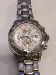 Orologio Breil Altimeter Midway oversize stainless stell altimetro cronografo - Foto 1 di 7
