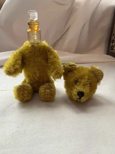 #198C Antique Schuco Perfume Bear 1920’s with stopper . - Picture 1 of 5