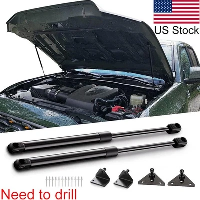 Amortiguadores de soporte de elevación de puntales para capó delantero 2 piezas para Toyota Tacoma 2005-2014 Foto 1 de 4