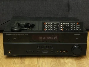 Yamaha RX-V567 90W x7.1 Dolby IIx AV Receiver New Remote + Setup Mic + Warranty - Picture 1 of 24