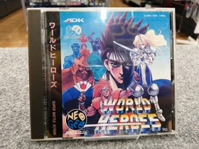 Neo Geo CD Software Model World Heroes ADK