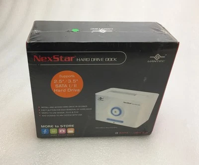 NEW Vantec NexStar 2.5"/3.5" SATA to USB 2.0 Hard Drive Dock - Model NST-D100S2 - Image 1 of 4