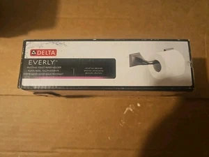 Toilet Paper Holder Pivoting Everly Delta Bronze  - Picture 1 of 2