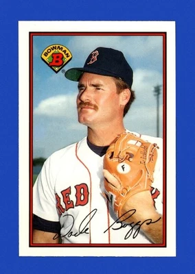 Bowman Tiffany Set-Break 1989 # 32 Wade Boggs casi nuevo-como nuevo o mejor *GMCARDS* Foto 1 de 2