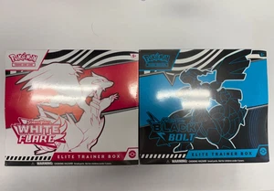 Pokémon White Flare and Black Bolt ETB Set - Picture 1 of 2