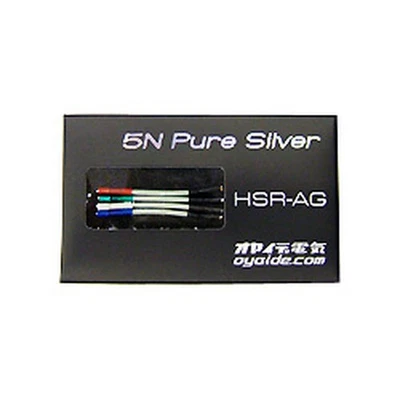 Oyaide Headshell Lead wire HSR-AG Audio Music F/S w/Tracking# New from Japan - Image 1 of 4