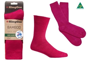 3 Pairs Of Kinggee Bambo Work Socks Made In Australia Womens - WorkWearZone - Bild 1 von 10