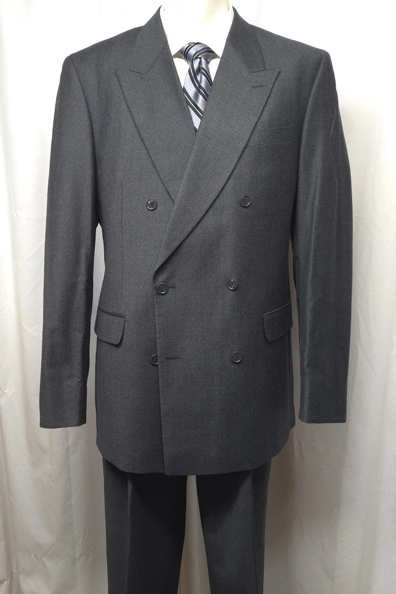 vintage double breasted suit products for sale | eBay