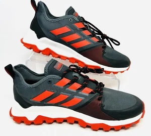 NEU Adidas Herren Kanadia Trail Laufschuhe schwarz rot F36059 Größe 12 - Bild 1 von 7
