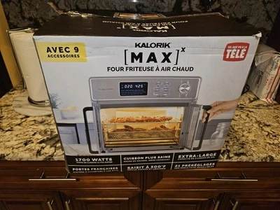 Horno y parrilla freidora de aire digital 10 en 1 Kalorik Maxx 26 cuartos - 1700 vatios - Nuevo Foto 1 de 4