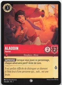 Karte Lorcana Aladdin 105/204 Kapitel 1 Französisch - Bild 1 von 2